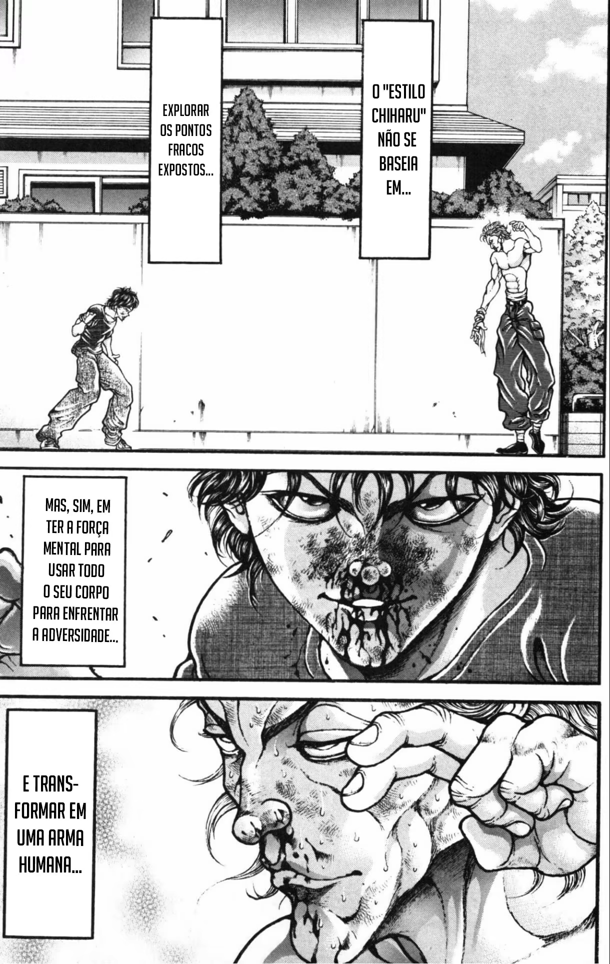 Hanma Baki, capítulo 235, página 2