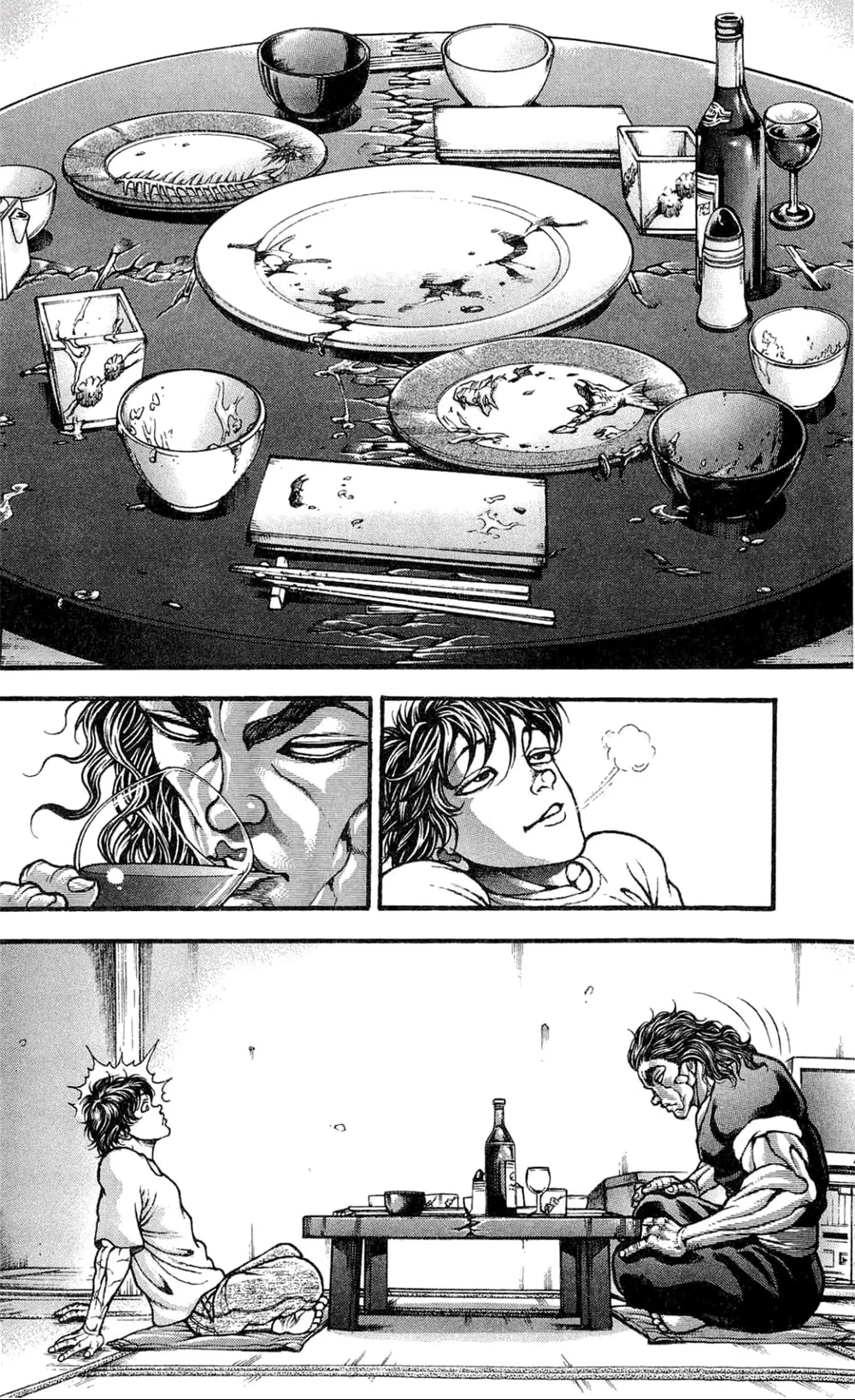 Hanma Baki, capítulo 247, página 3