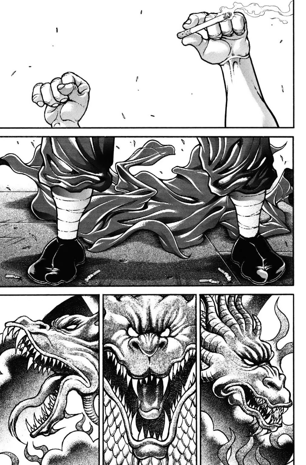 Hanma Baki, capítulo 223, página 2