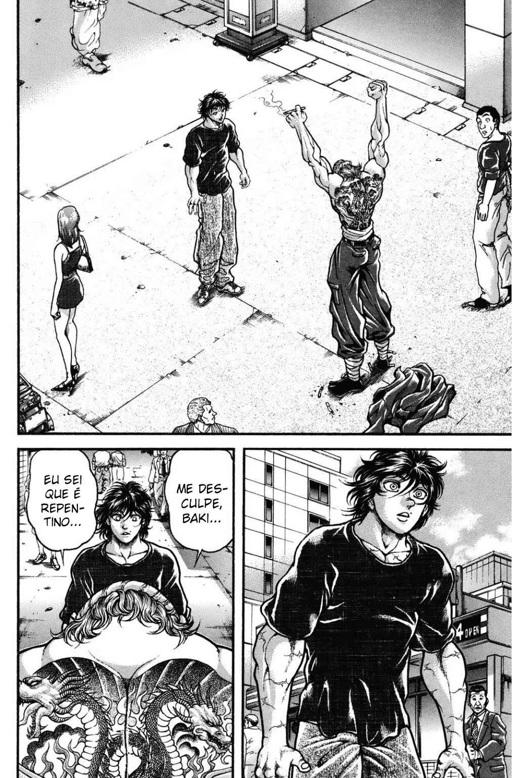 Hanma Baki, capítulo 223, página 3