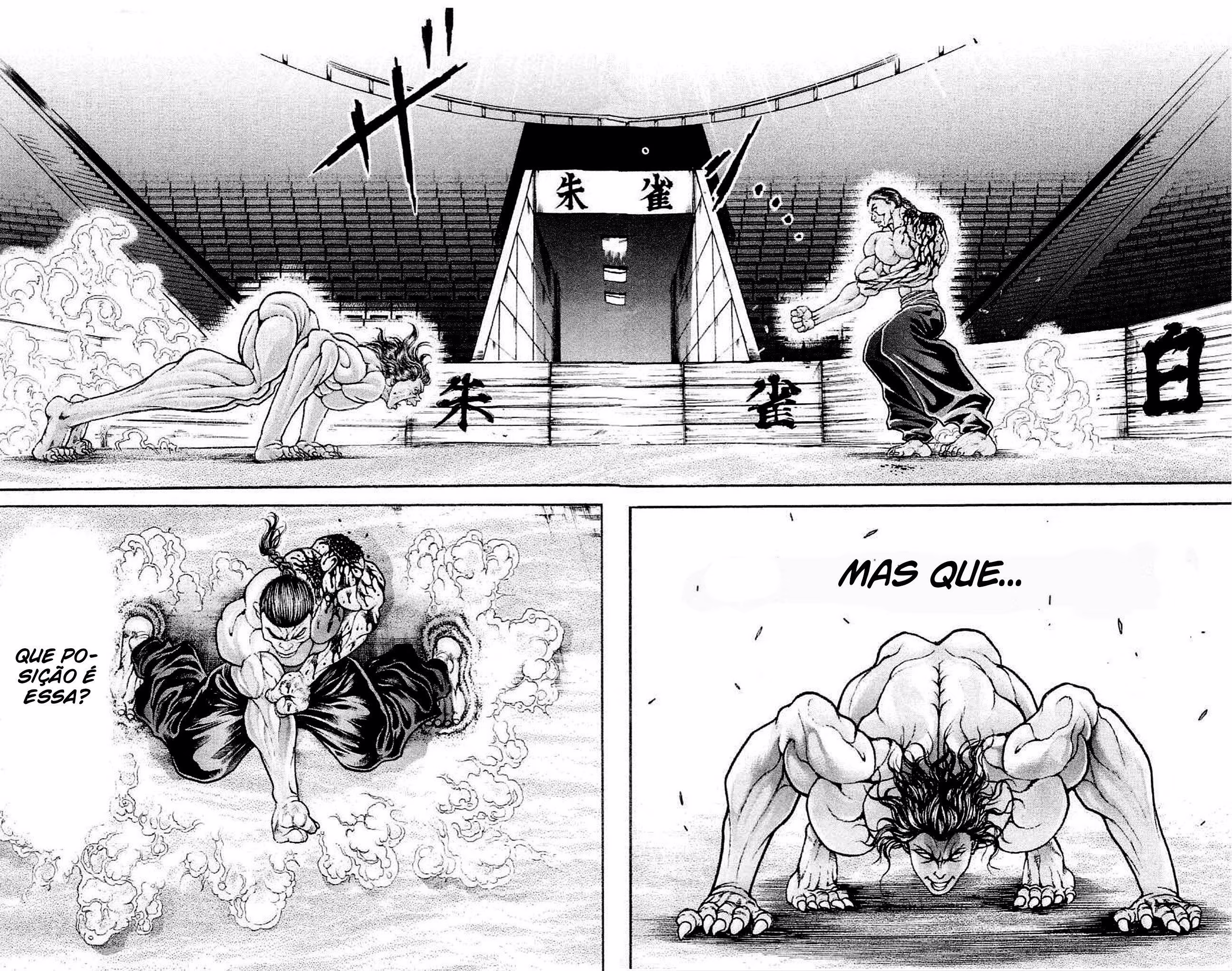 Hanma Baki, capítulo 100, página 4