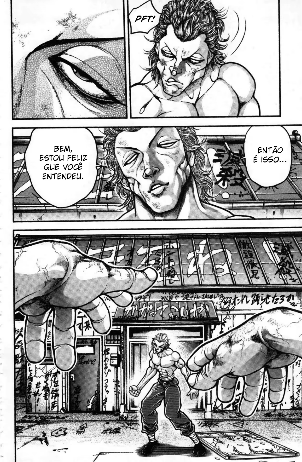 Hanma Baki, capítulo 230, página 2