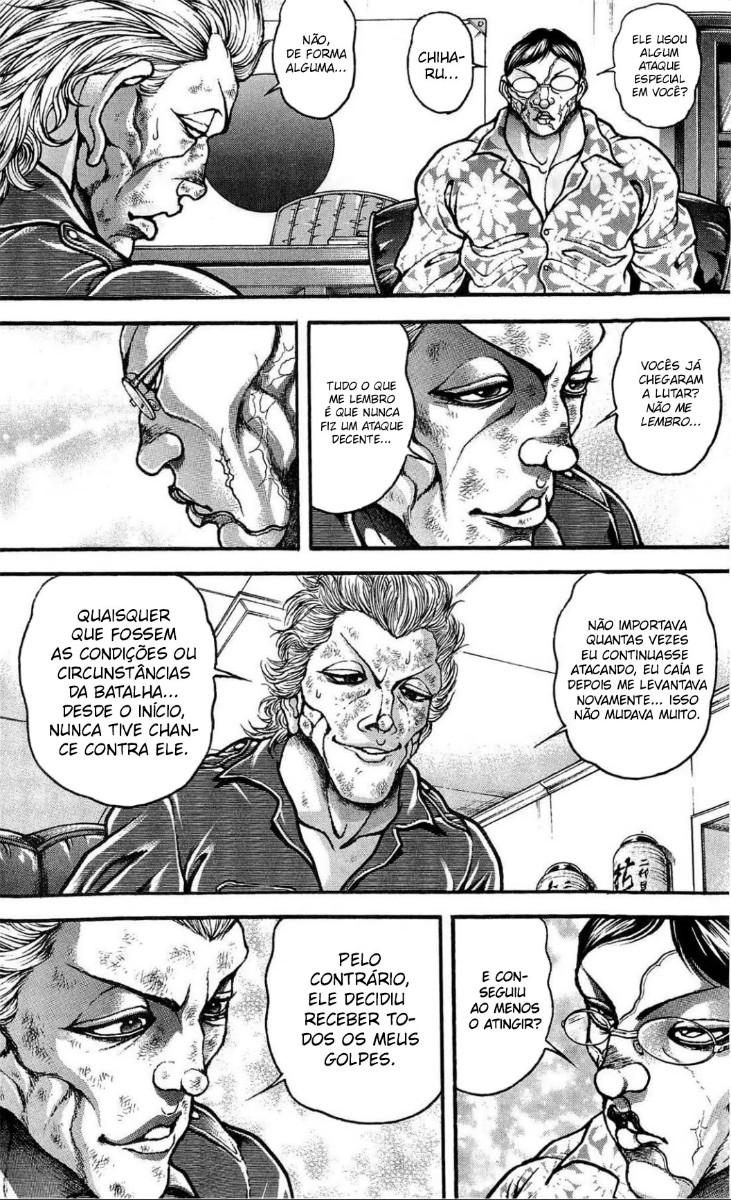 Hanma Baki, capítulo 237, página 3