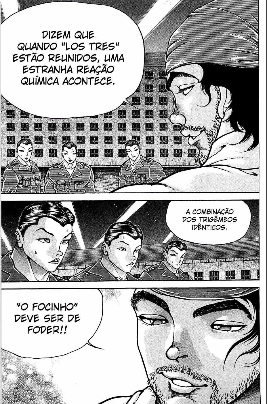Hanma Baki, capítulo 33, página 3