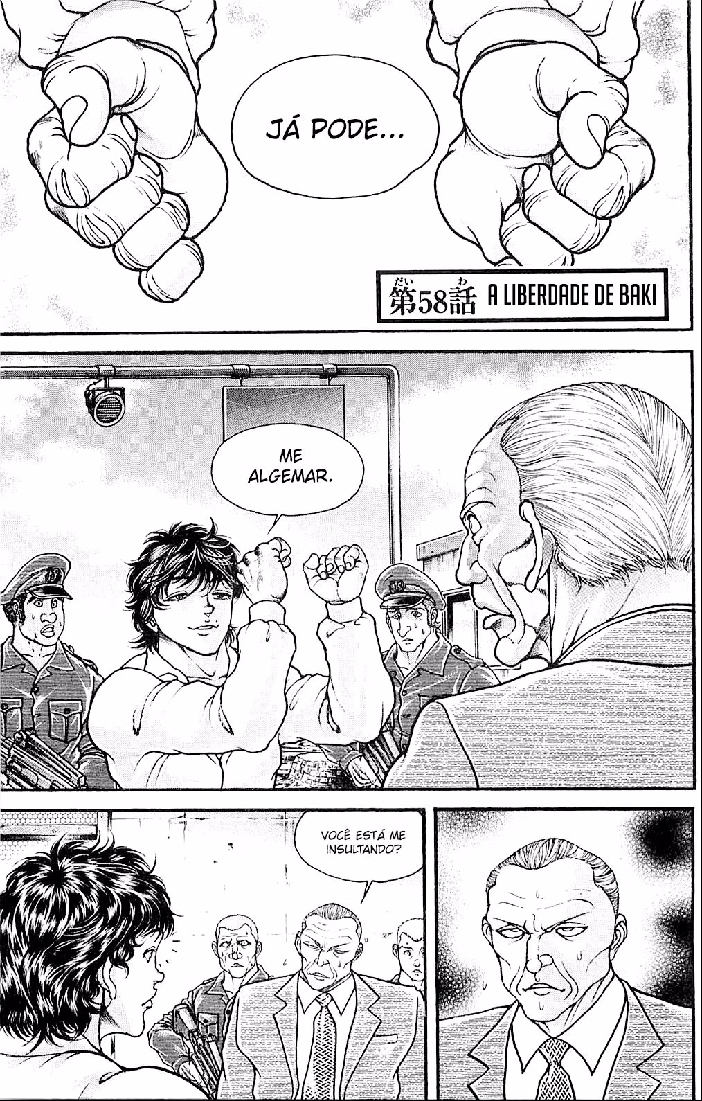 Hanma Baki, capítulo 58, página 2
