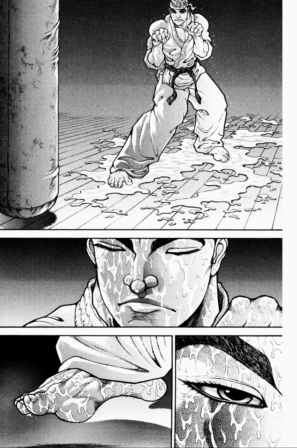 Hanma Baki, capítulo 107, página 4