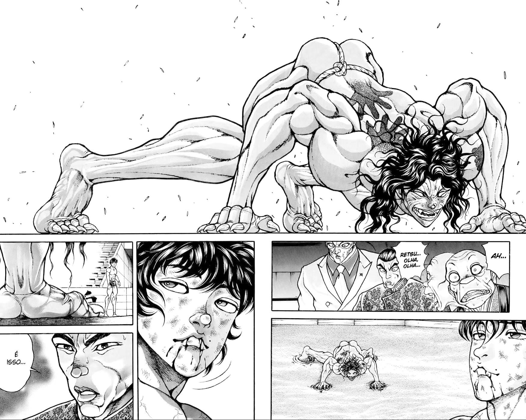 Hanma Baki, capítulo 166, página 3