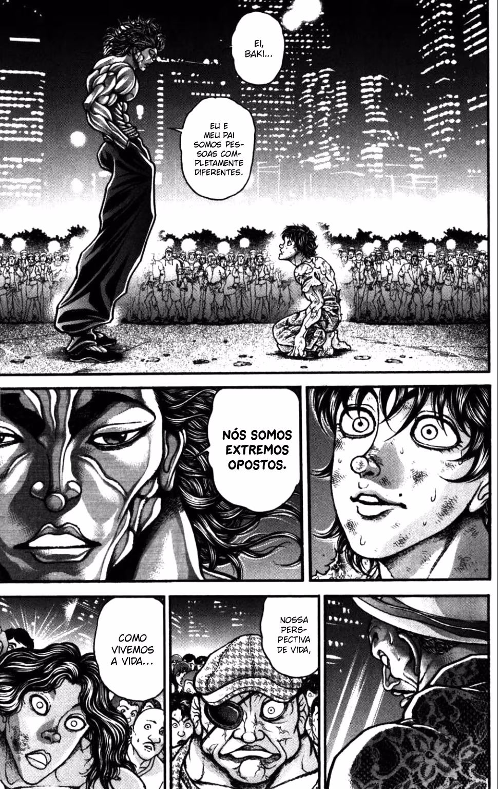 Hanma Baki, capítulo 288, página 3