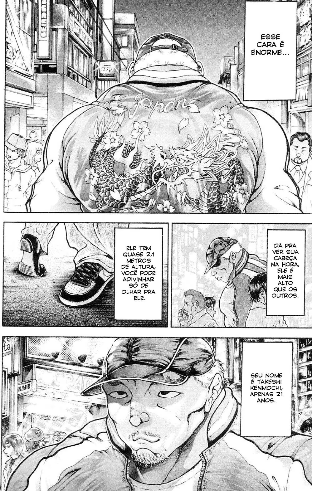 Hanma Baki, capítulo 104, página 3