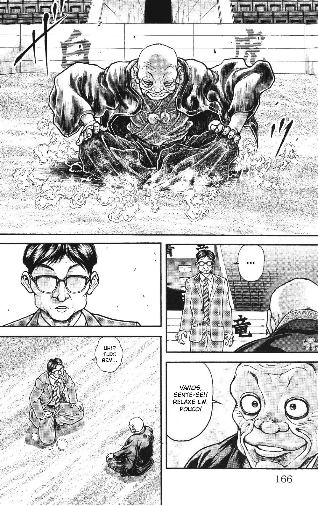 Hanma Baki, capítulo 208, página 2