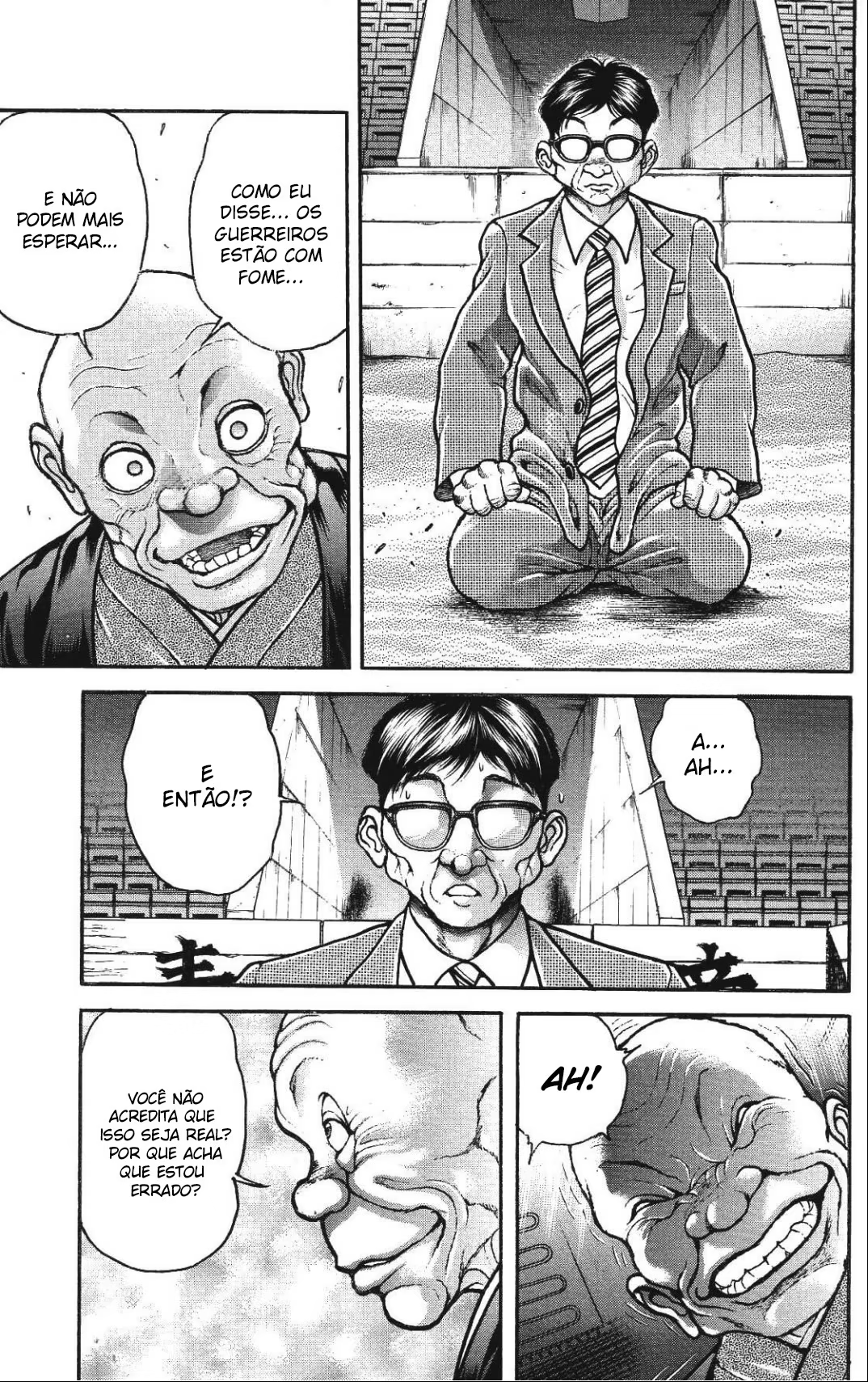 Hanma Baki, capítulo 208, página 3