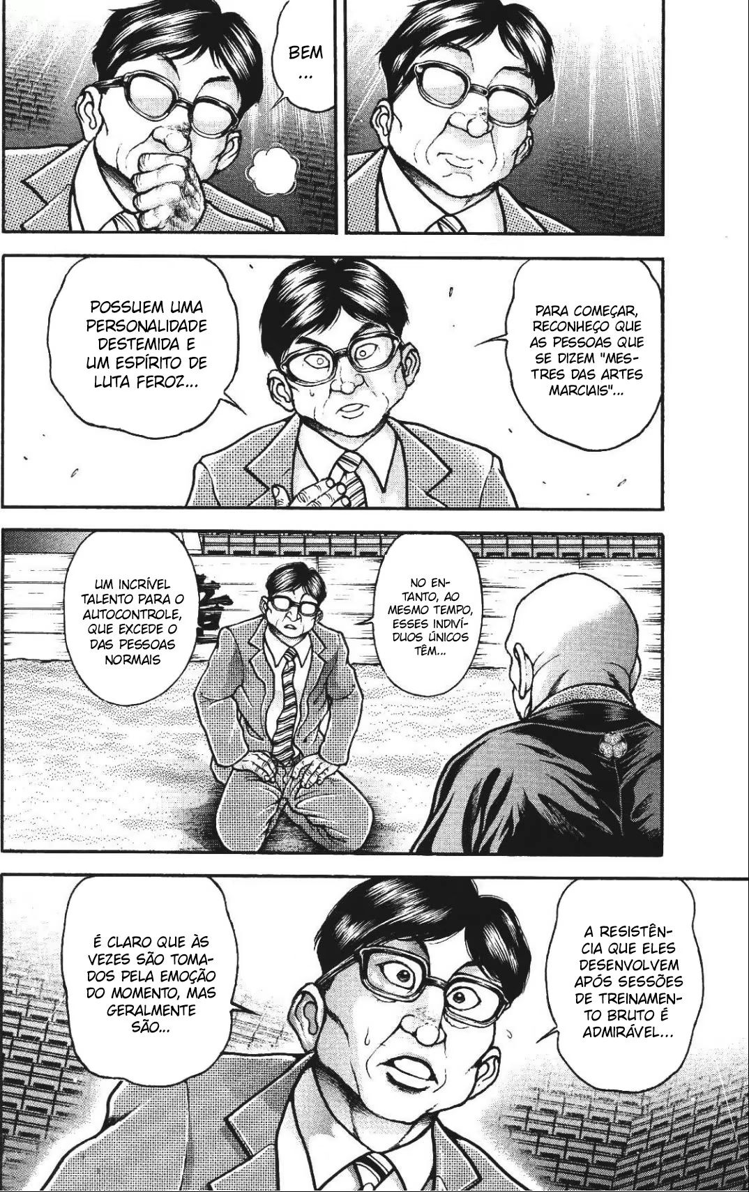 Hanma Baki, capítulo 208, página 4