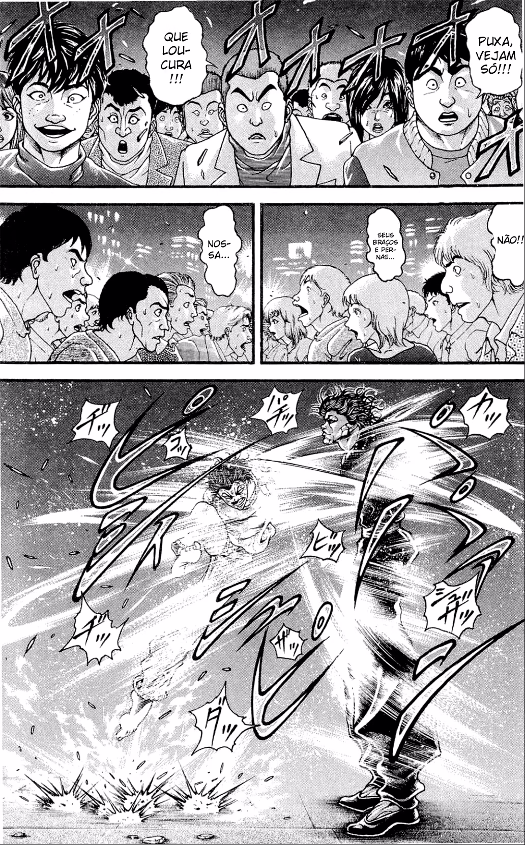 Hanma Baki, capítulo 266, página 2