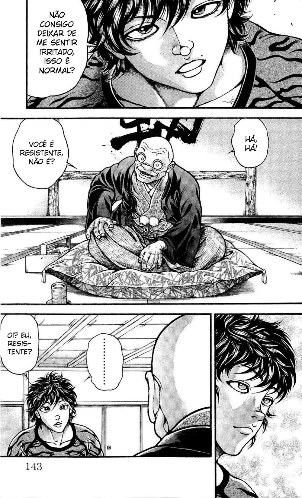 Hanma Baki, capítulo 242, página 4