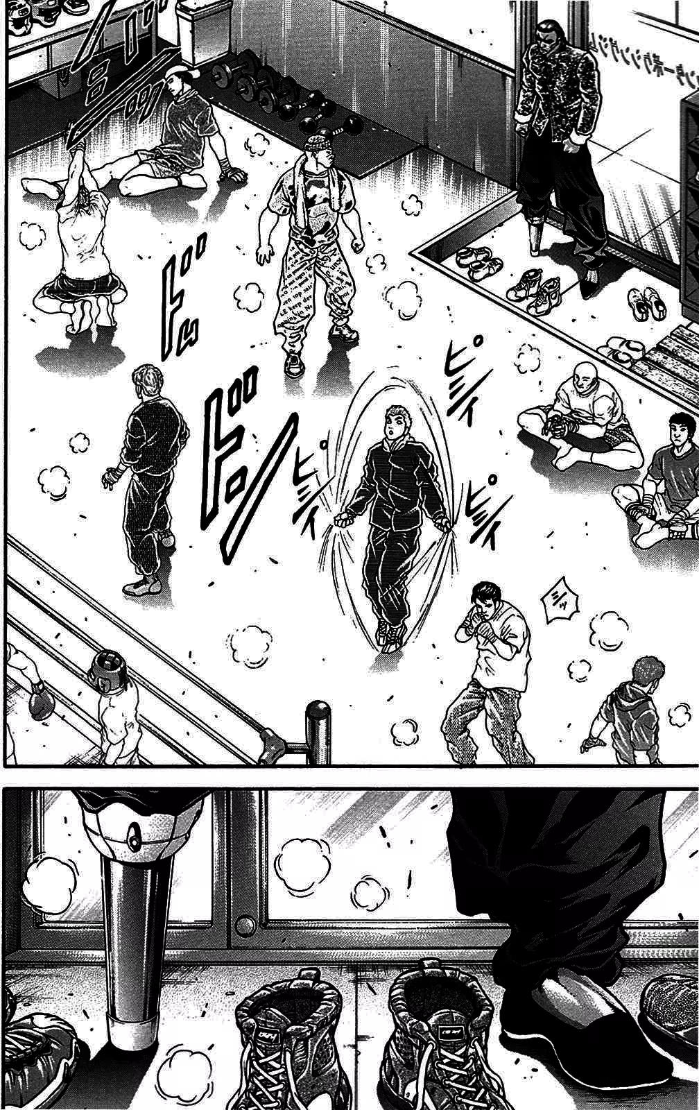 Hanma Baki, capítulo 195, página 3