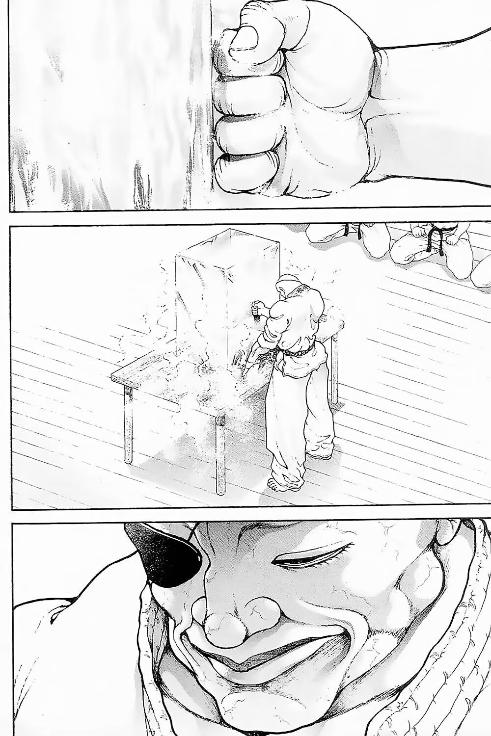 Hanma Baki, capítulo 103, página 3