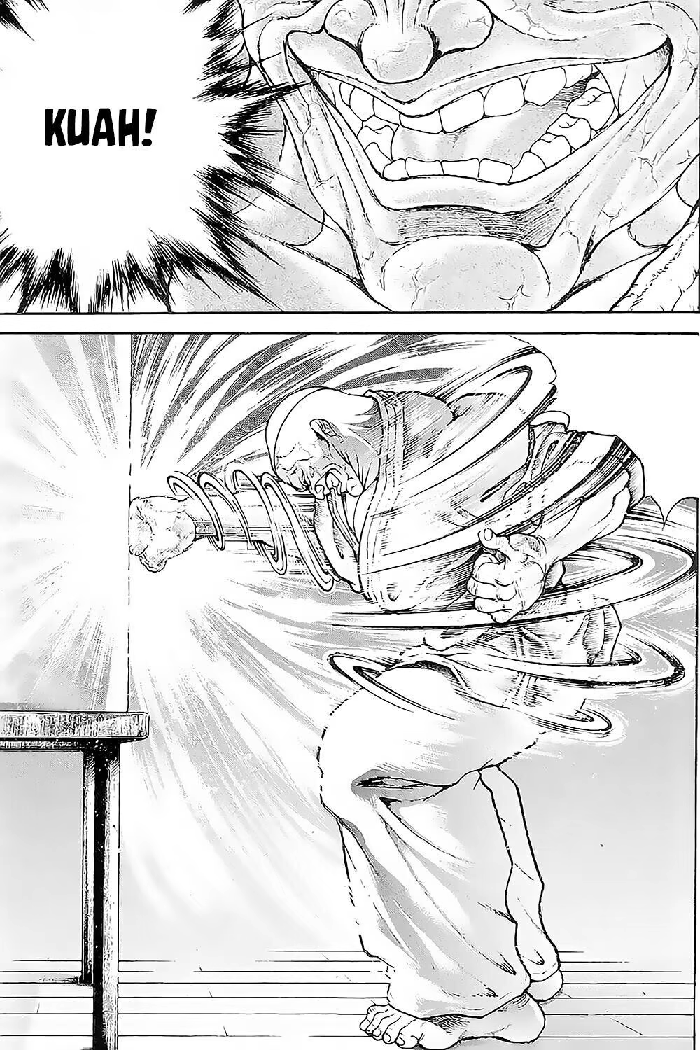 Hanma Baki, capítulo 103, página 4