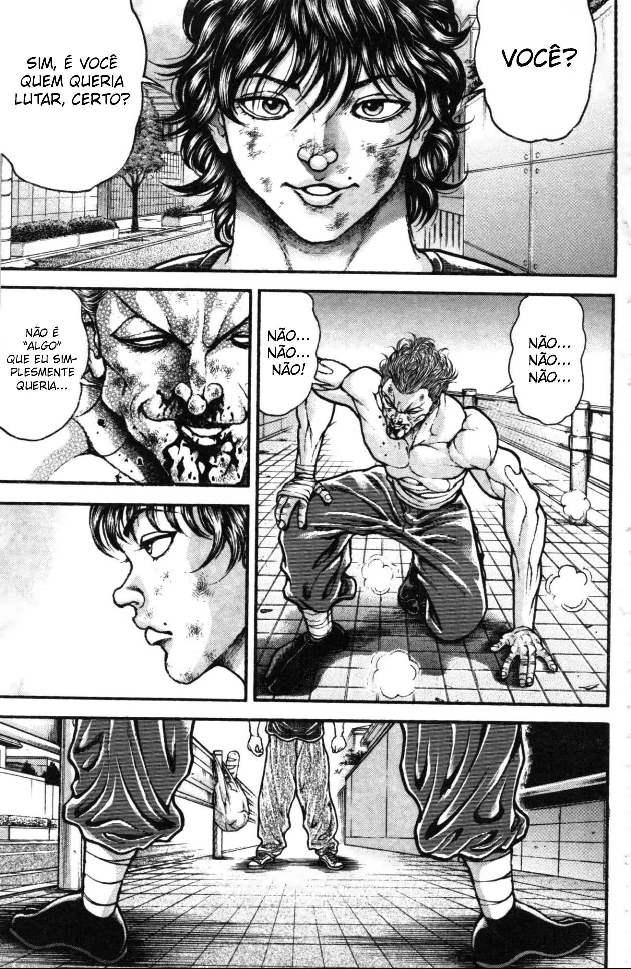 Hanma Baki, capítulo 232, página 3