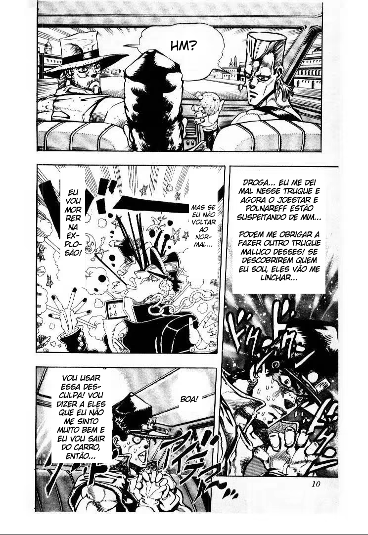 JoJo no Kimyou na Bouken: Part 3 - Stardust Crusaders, capítulo 79, página 4