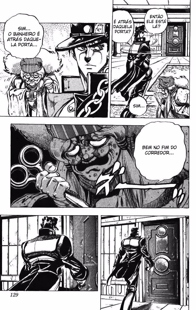 JoJo no Kimyou na Bouken: Part 3 - Stardust Crusaders, capítulo 46, página 3