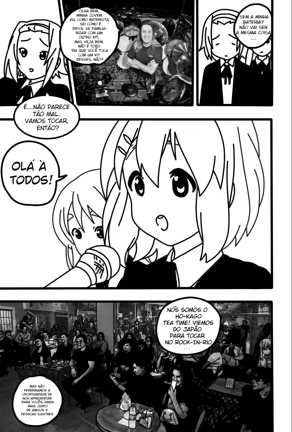 K-ON! Brazil (Doujinshi), capítulo 17, página 2