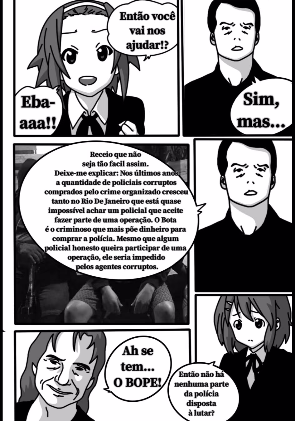 K-ON! Brazil (Doujinshi), capítulo 14, página 4