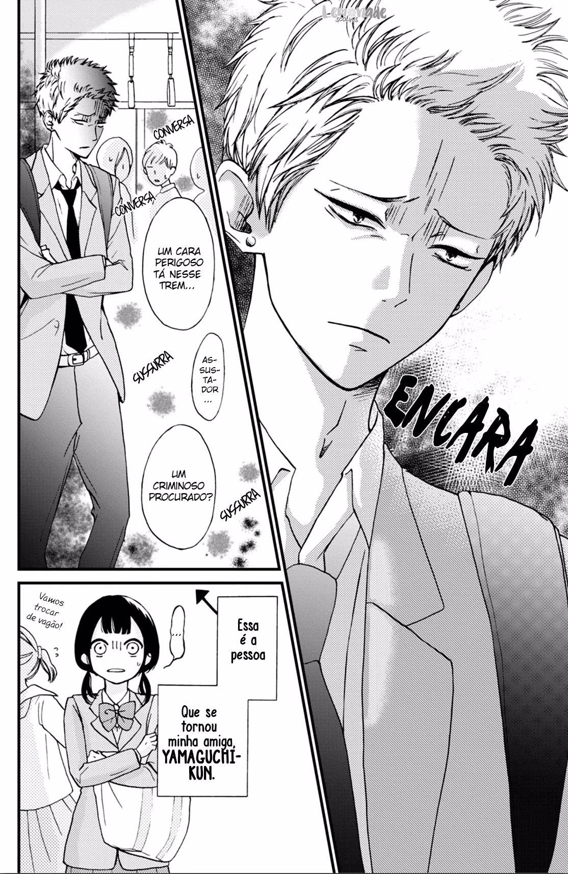 Yamaguchi-kun wa Warukunai, capítulo 2, página 4