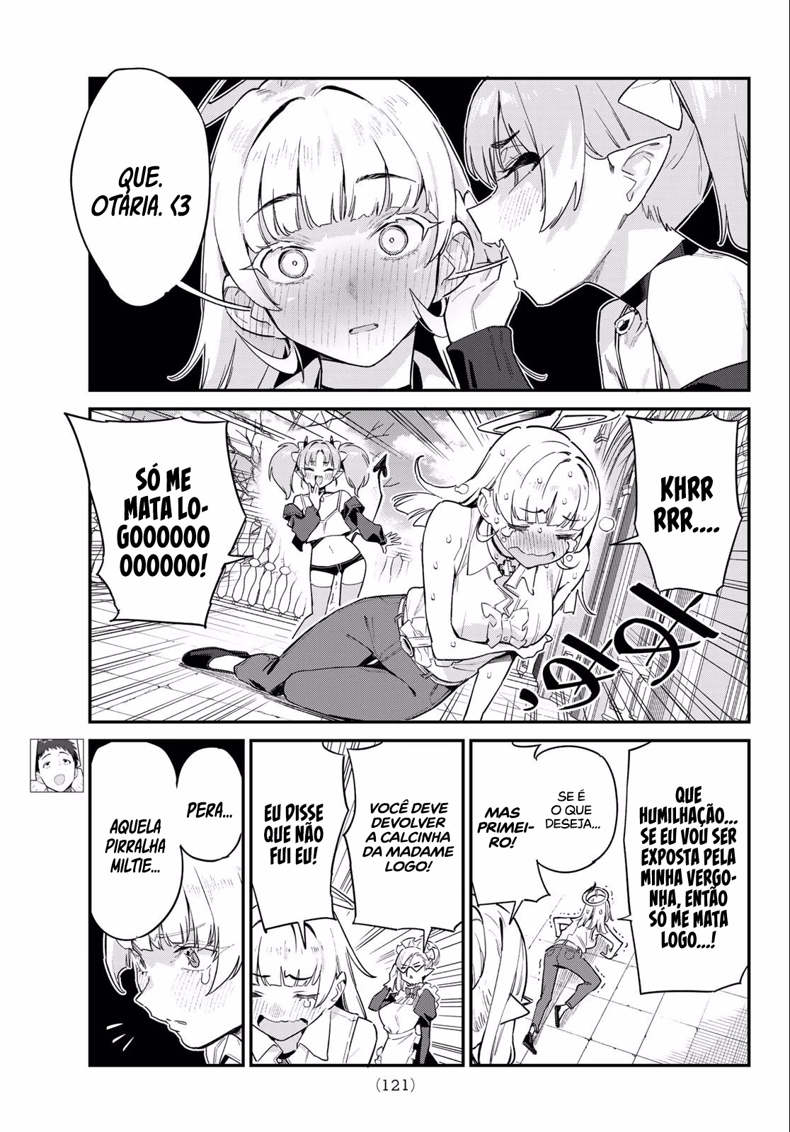 Kanan-sama wa Akumade Choroi, capítulo 44, página 4