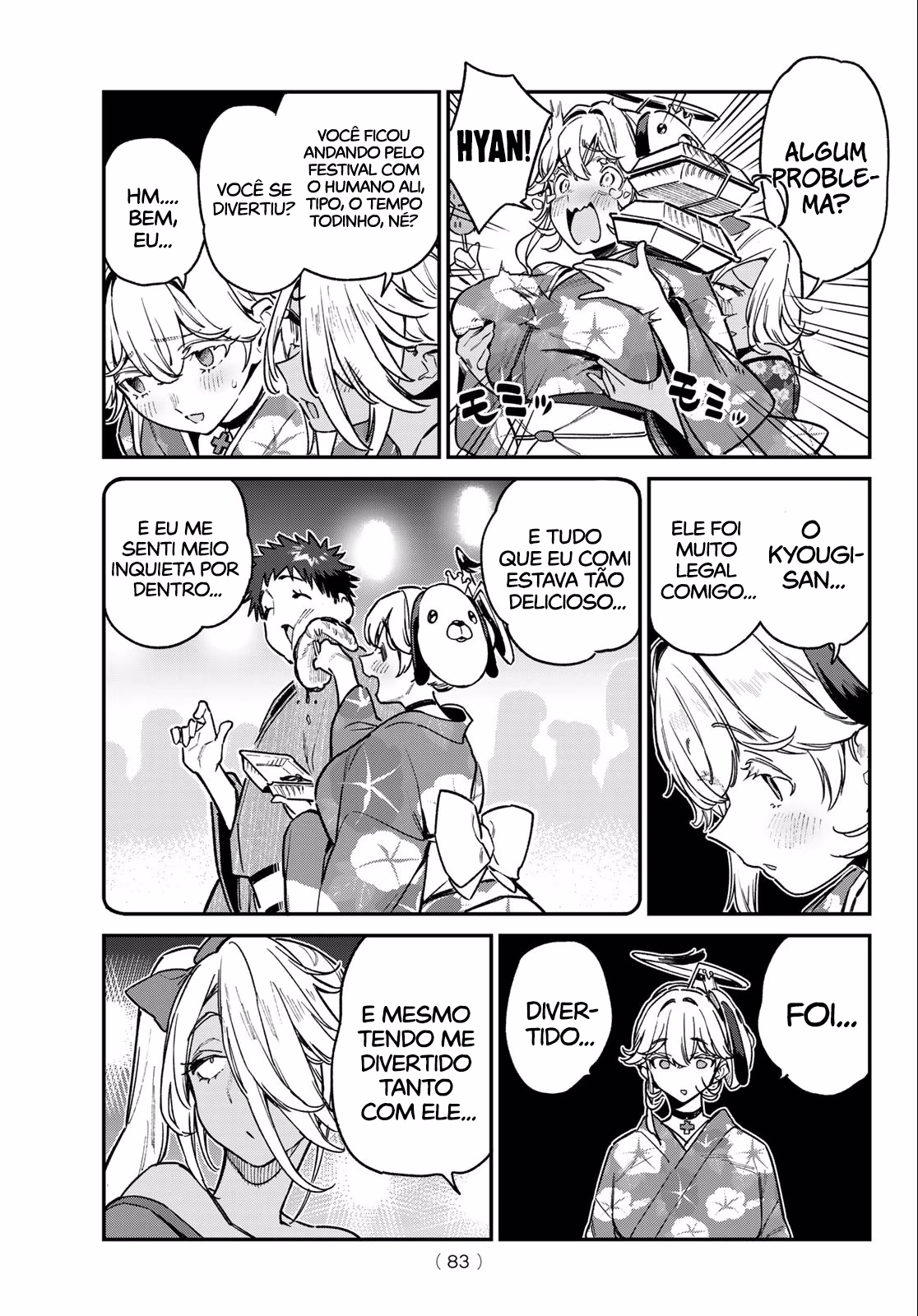 Kanan-sama wa Akumade Choroi, capítulo 69, página 4