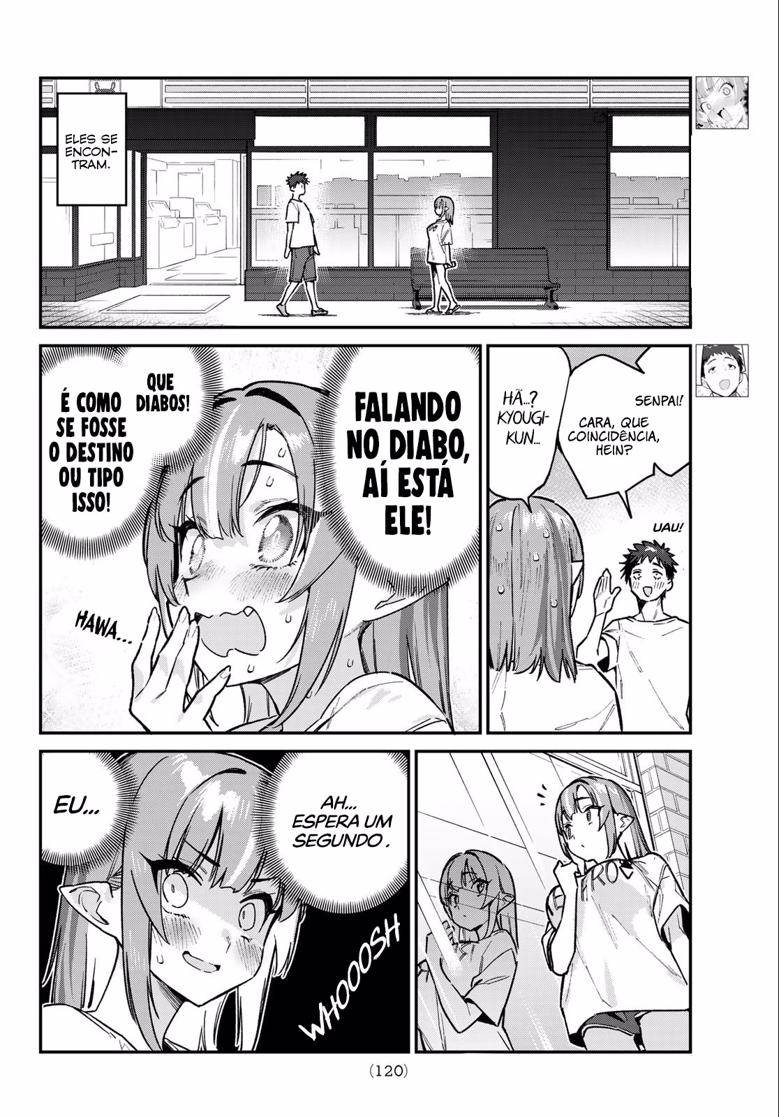 Kanan-sama wa Akumade Choroi, capítulo 74, página 3