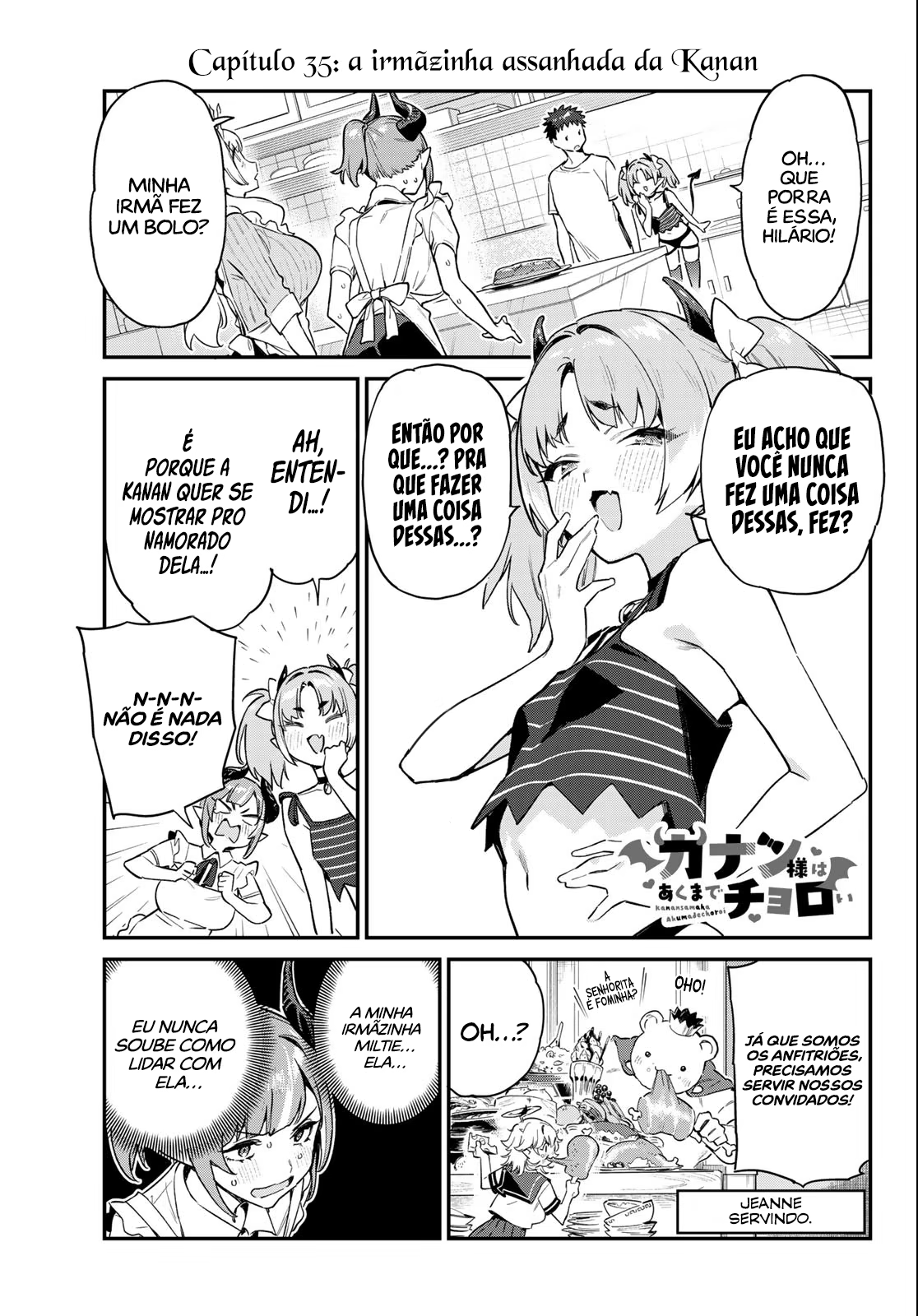 Kanan-sama wa Akumade Choroi, capítulo 34, página 2