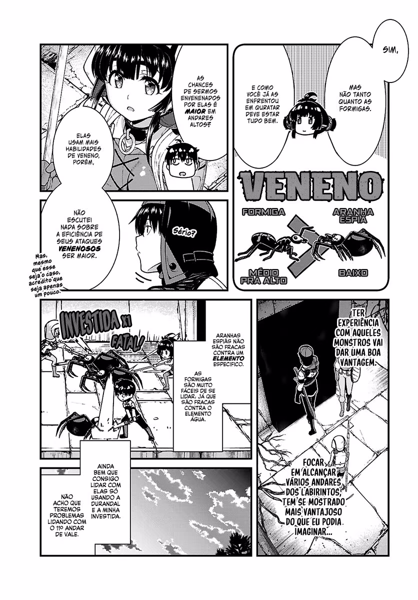 Isekai Meikyuu de Harem o, capítulo 85, página 4