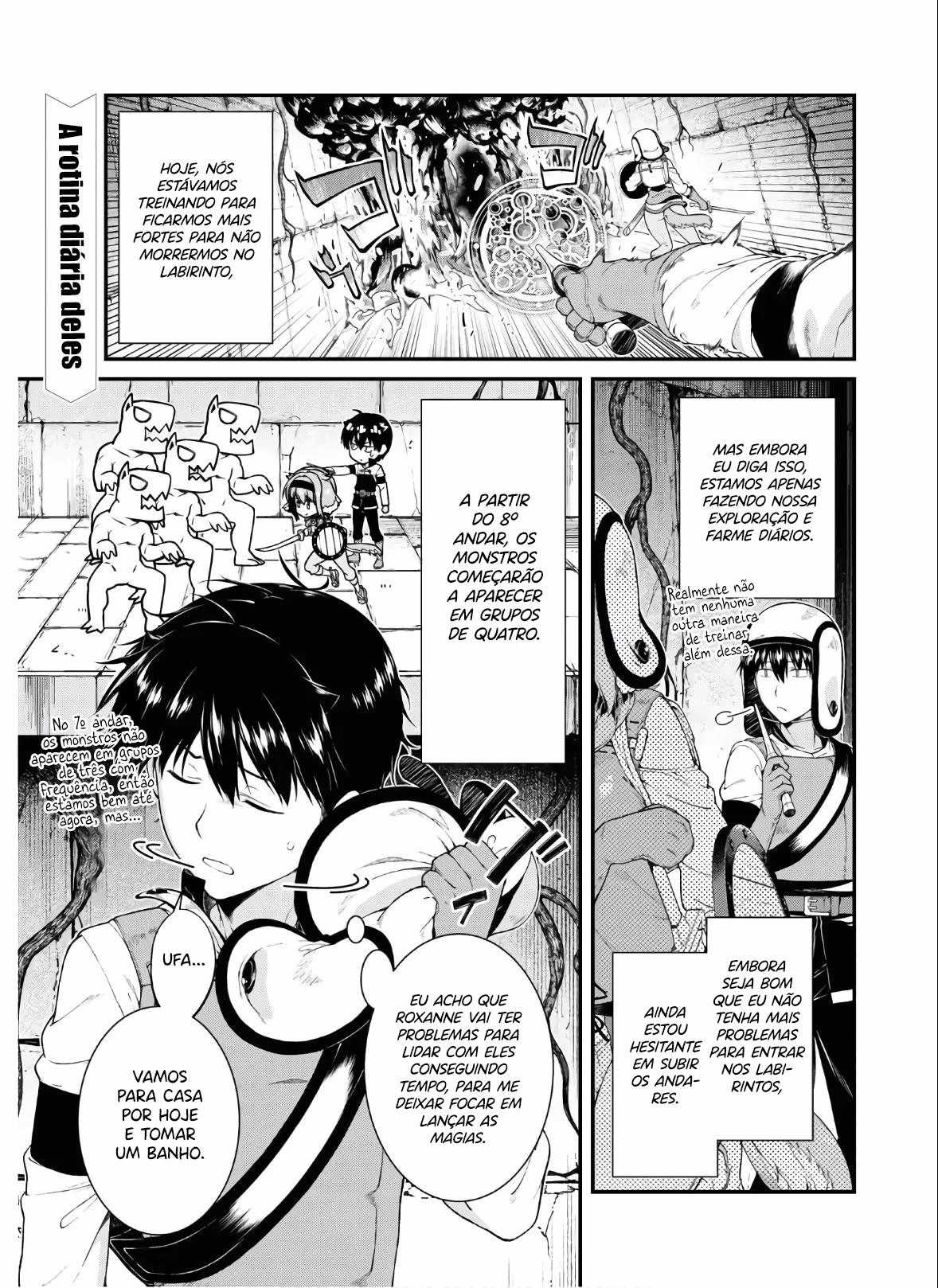 Isekai Meikyuu de Harem o, capítulo 36, página 2