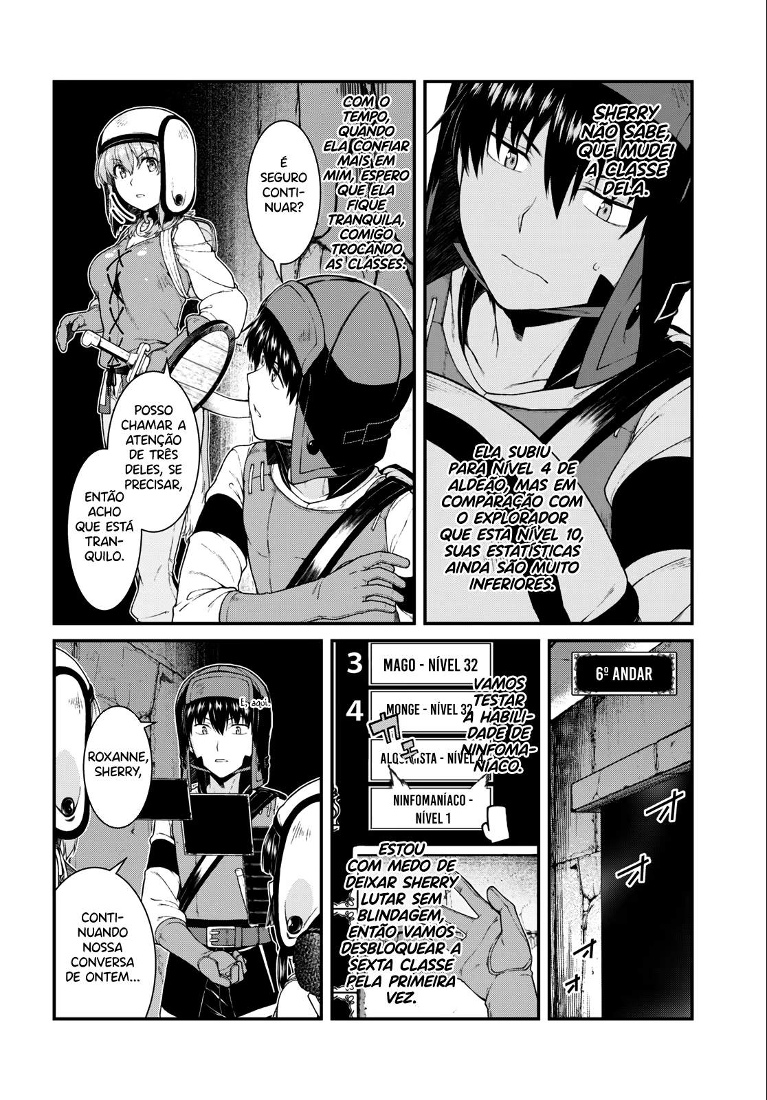 Isekai Meikyuu de Harem o, capítulo 46, página 3