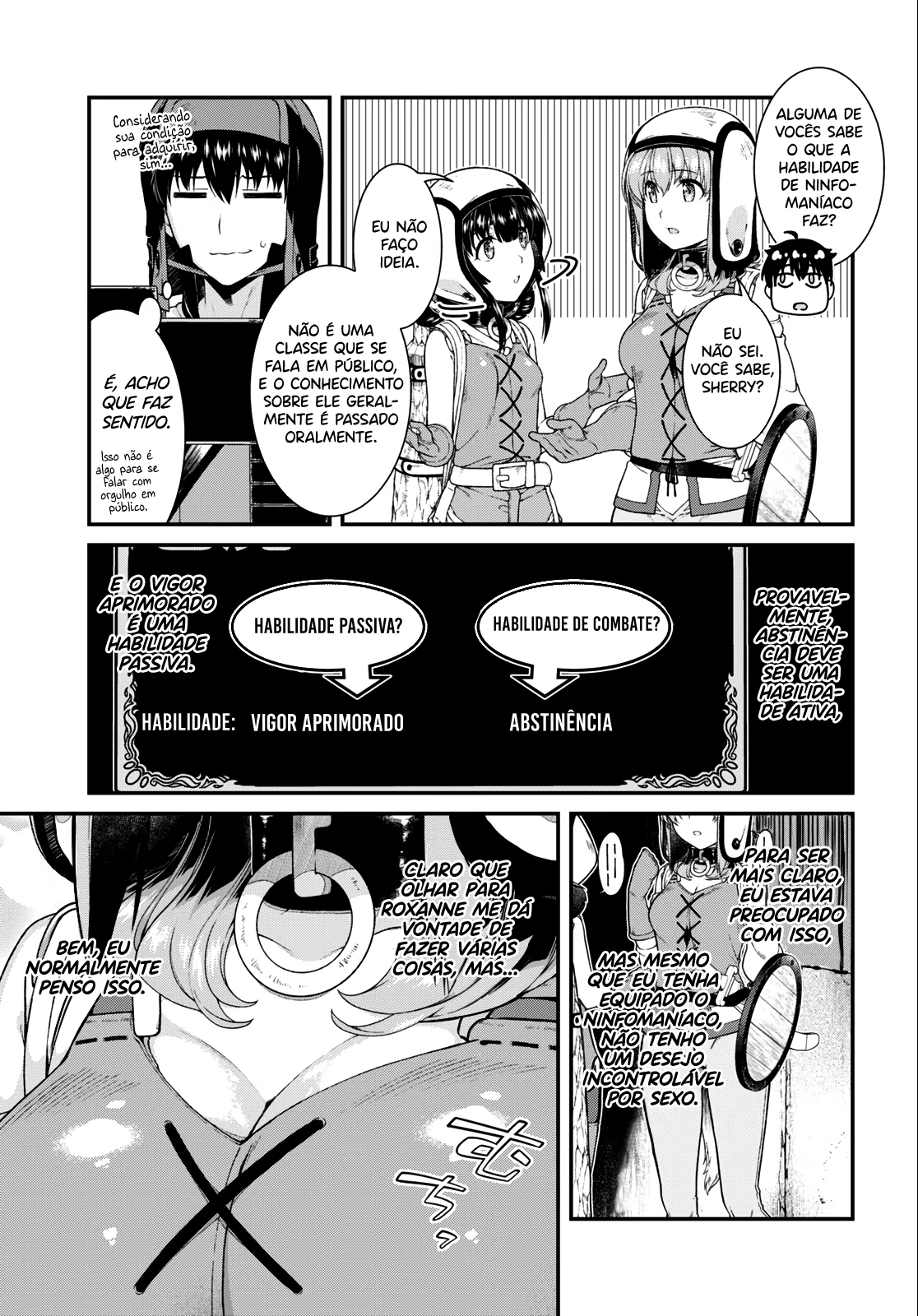 Isekai Meikyuu de Harem o, capítulo 46, página 4