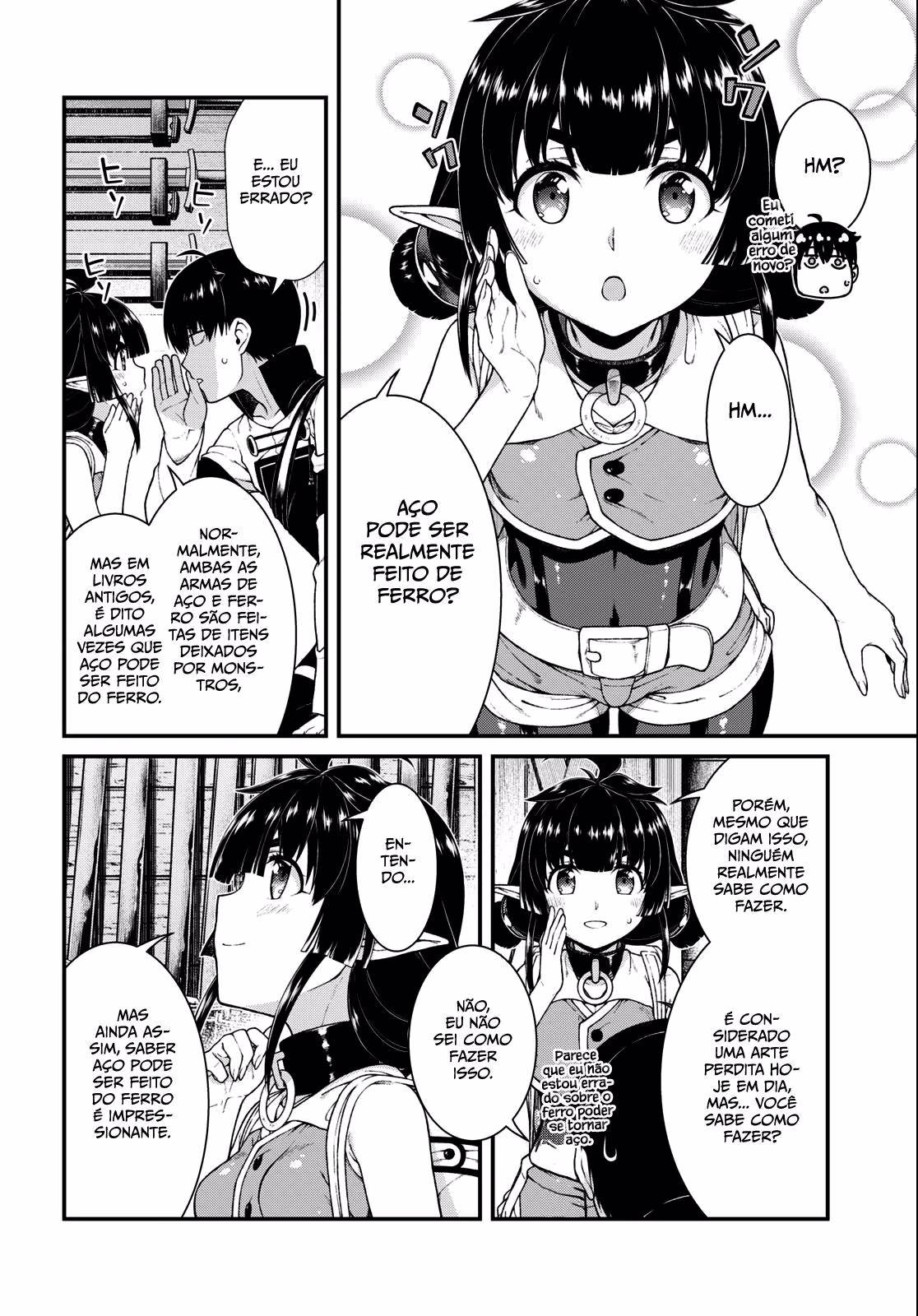 Isekai Meikyuu de Harem o, capítulo 58, página 3