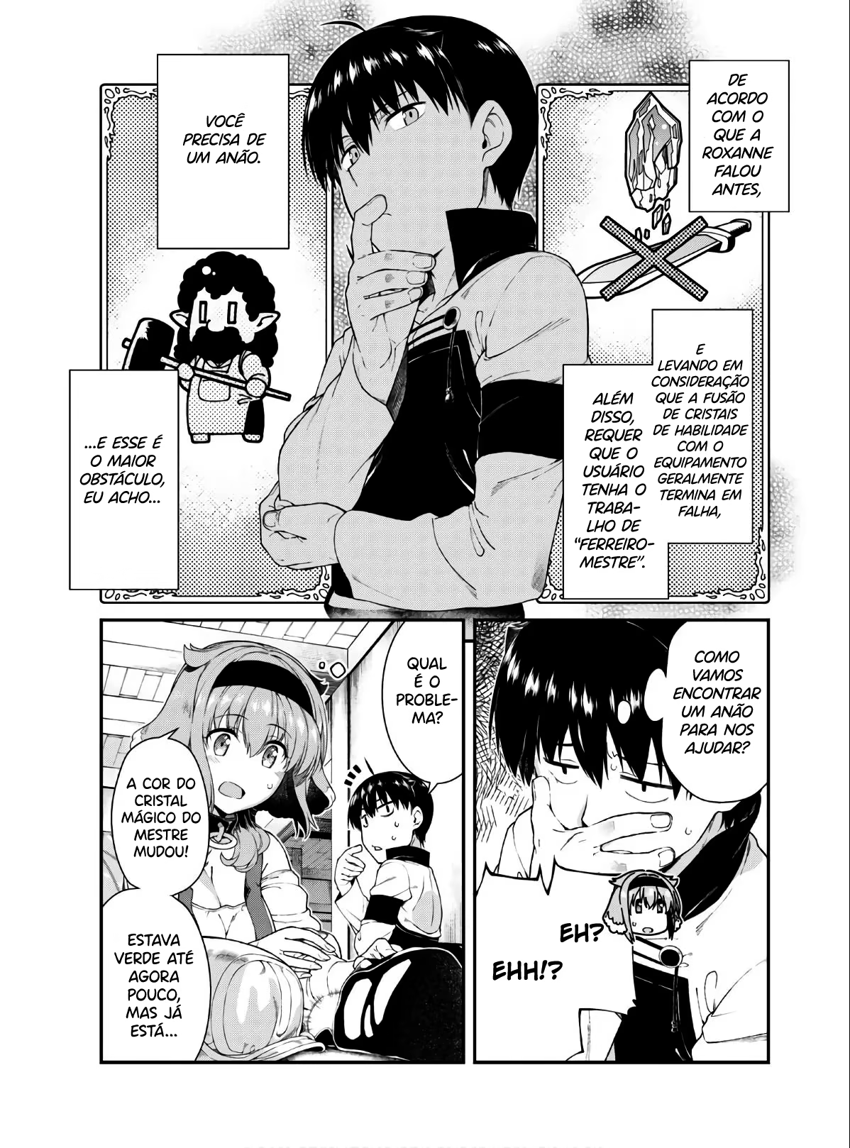 Isekai Meikyuu de Harem o, capítulo 37, página 4