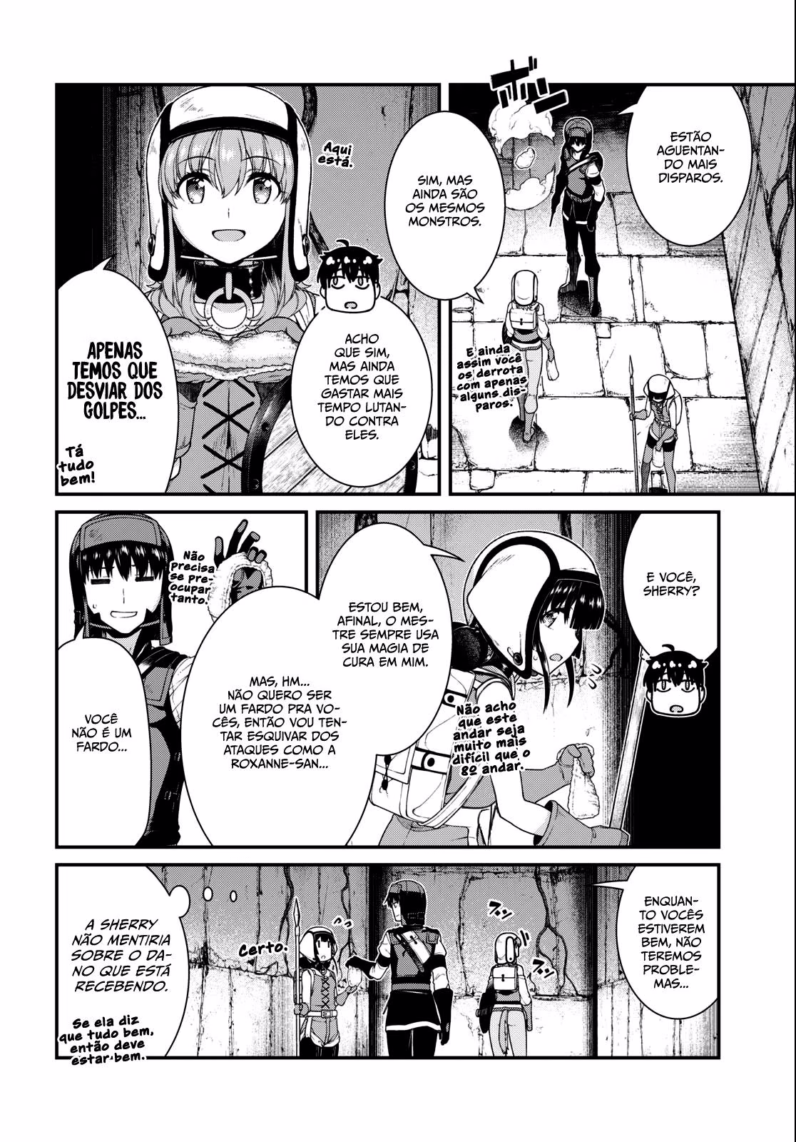 Isekai Meikyuu de Harem o, capítulo 68, página 3