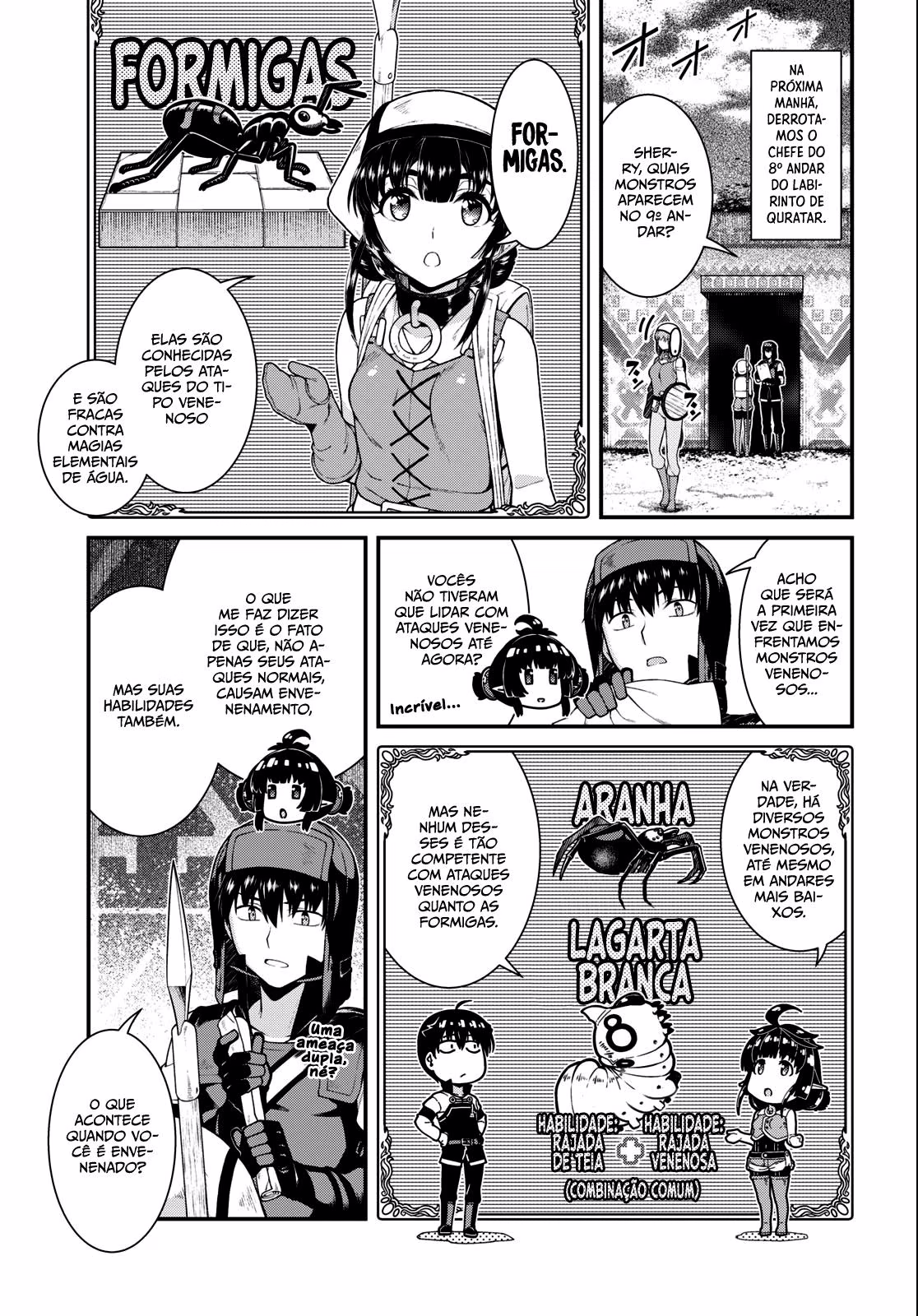 Isekai Meikyuu de Harem o, capítulo 68, página 4