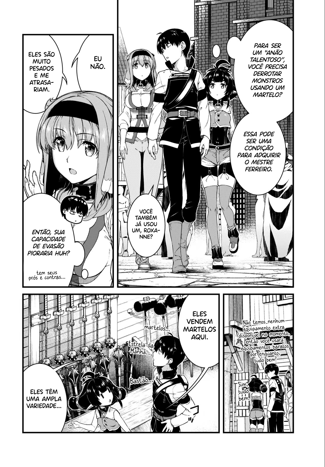Isekai Meikyuu de Harem o, capítulo 39, página 3