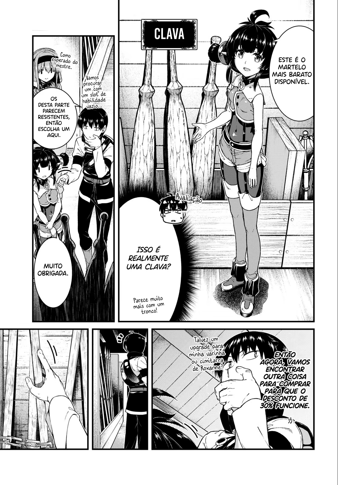Isekai Meikyuu de Harem o, capítulo 39, página 4