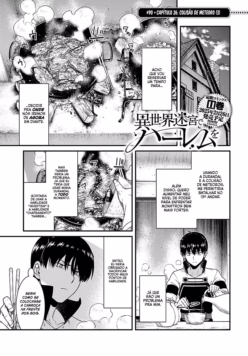 Isekai Meikyuu de Harem o, capítulo 91, página 2