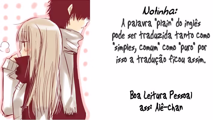Plain Love, capítulo 1, página 2