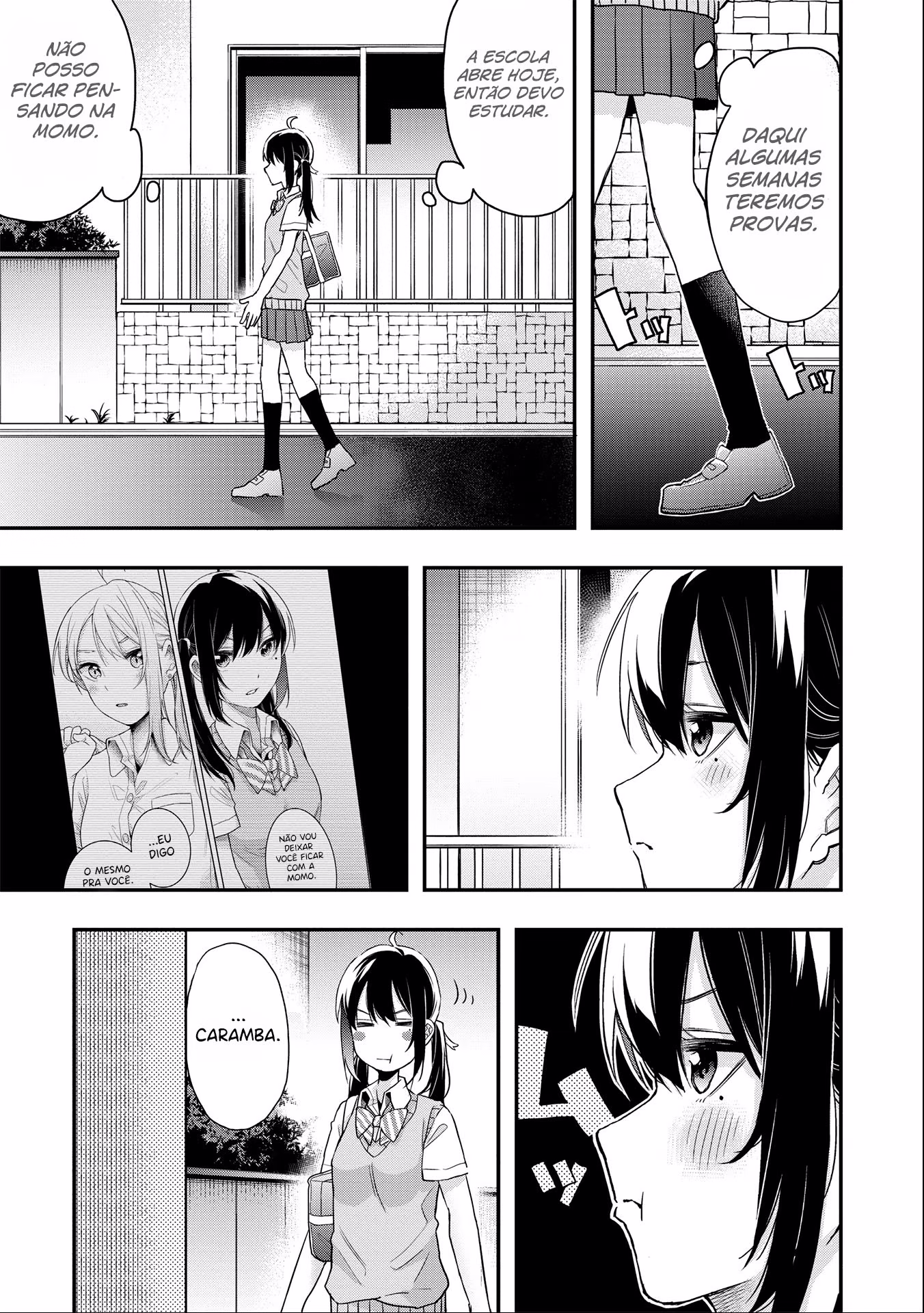 Joshikou Dakara Safe, capítulo 8, página 4