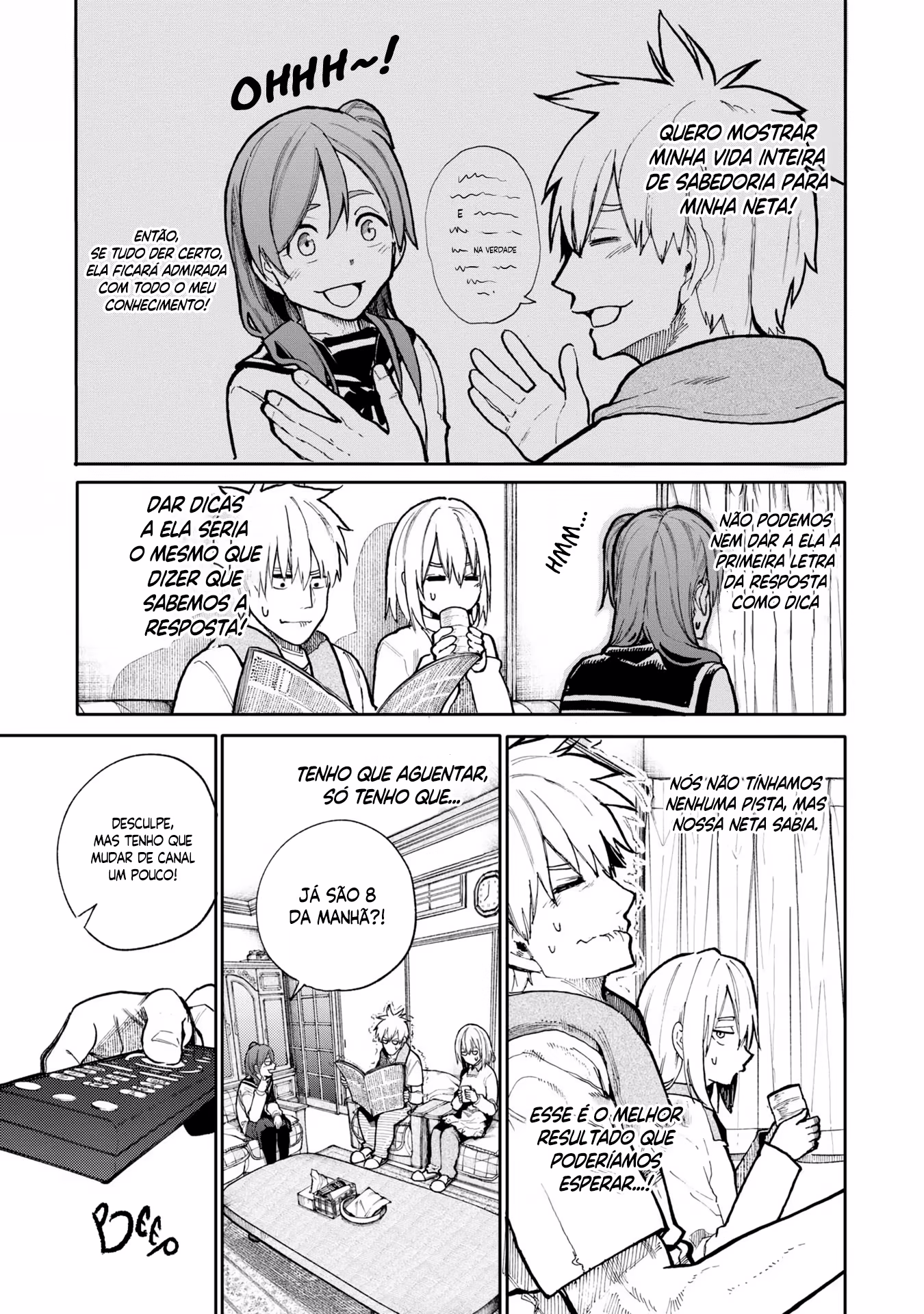 Jii-san Baa-san Wakagaeru, capítulo 75, página 3