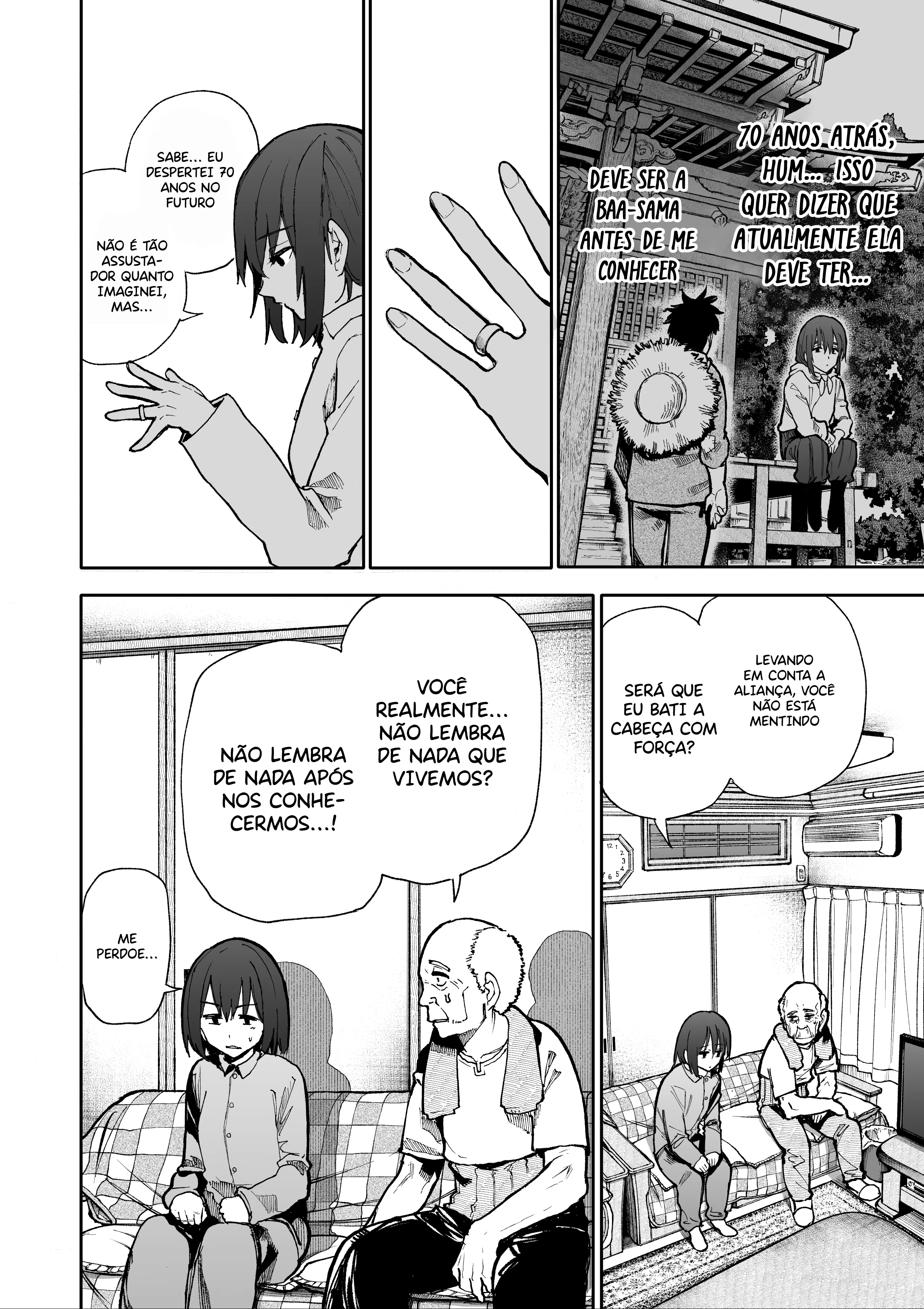 Jii-san Baa-san Wakagaeru, capítulo 84, página 4
