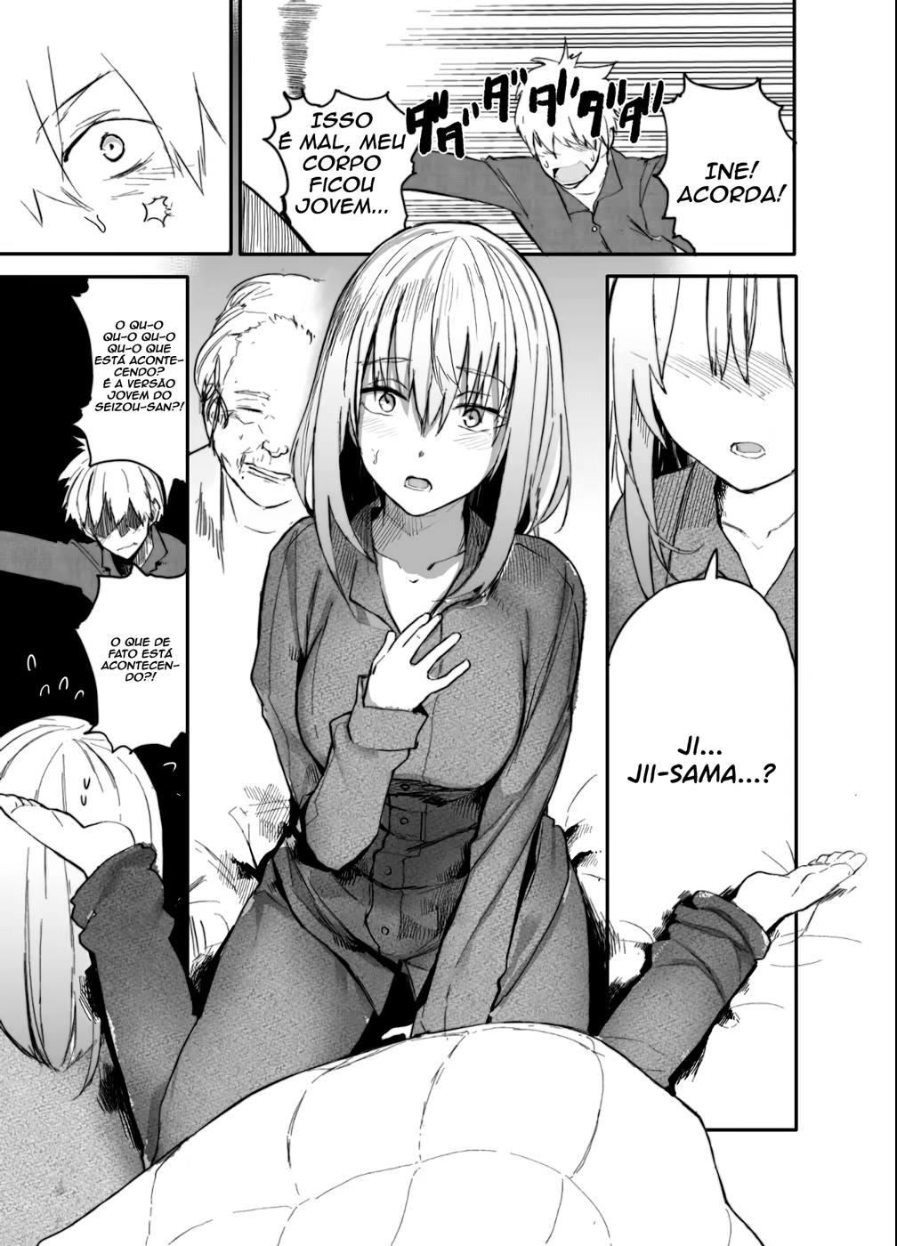 Jii-san Baa-san Wakagaeru, capítulo 1, página 4