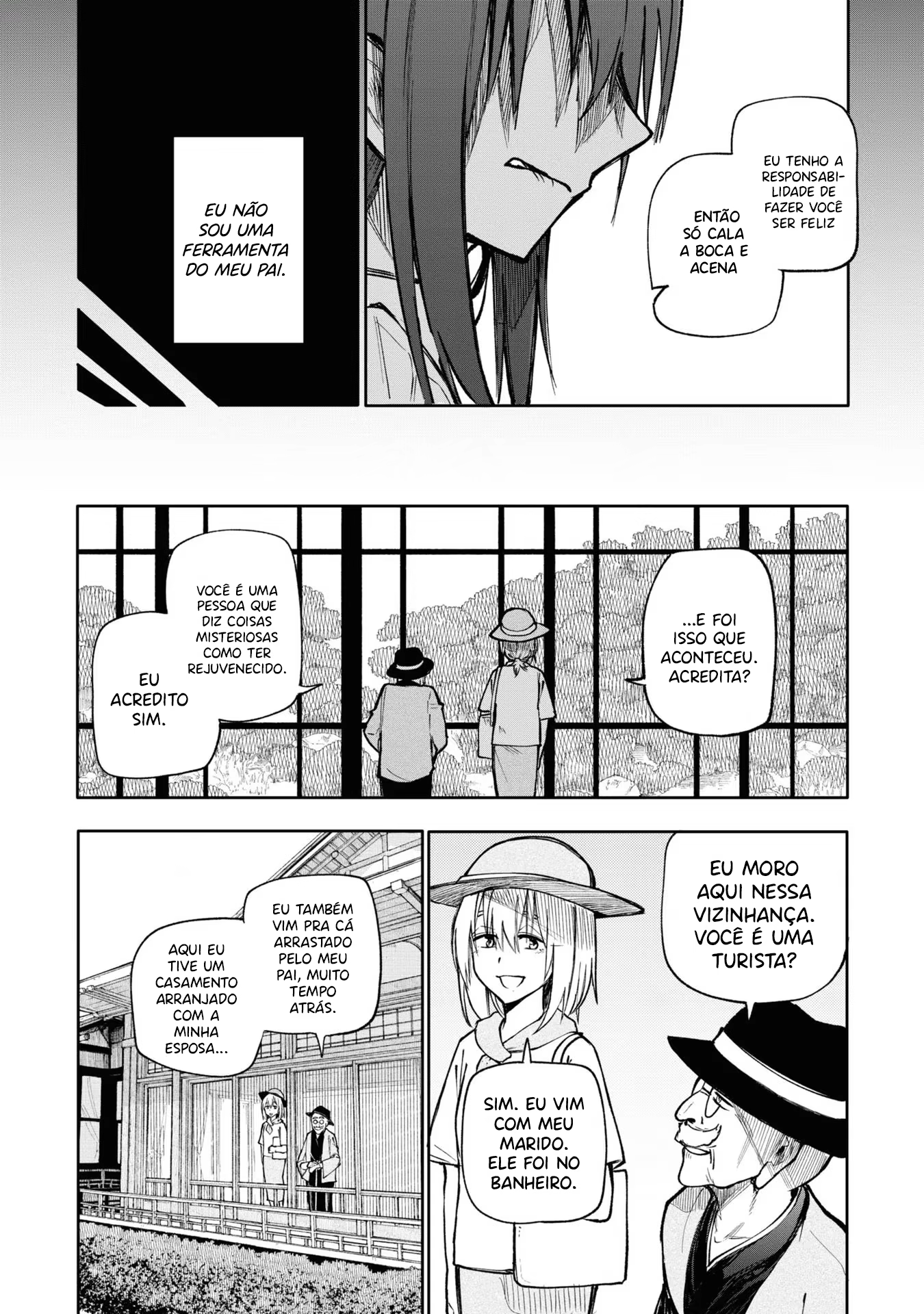 Jii-san Baa-san Wakagaeru, capítulo 117, página 3