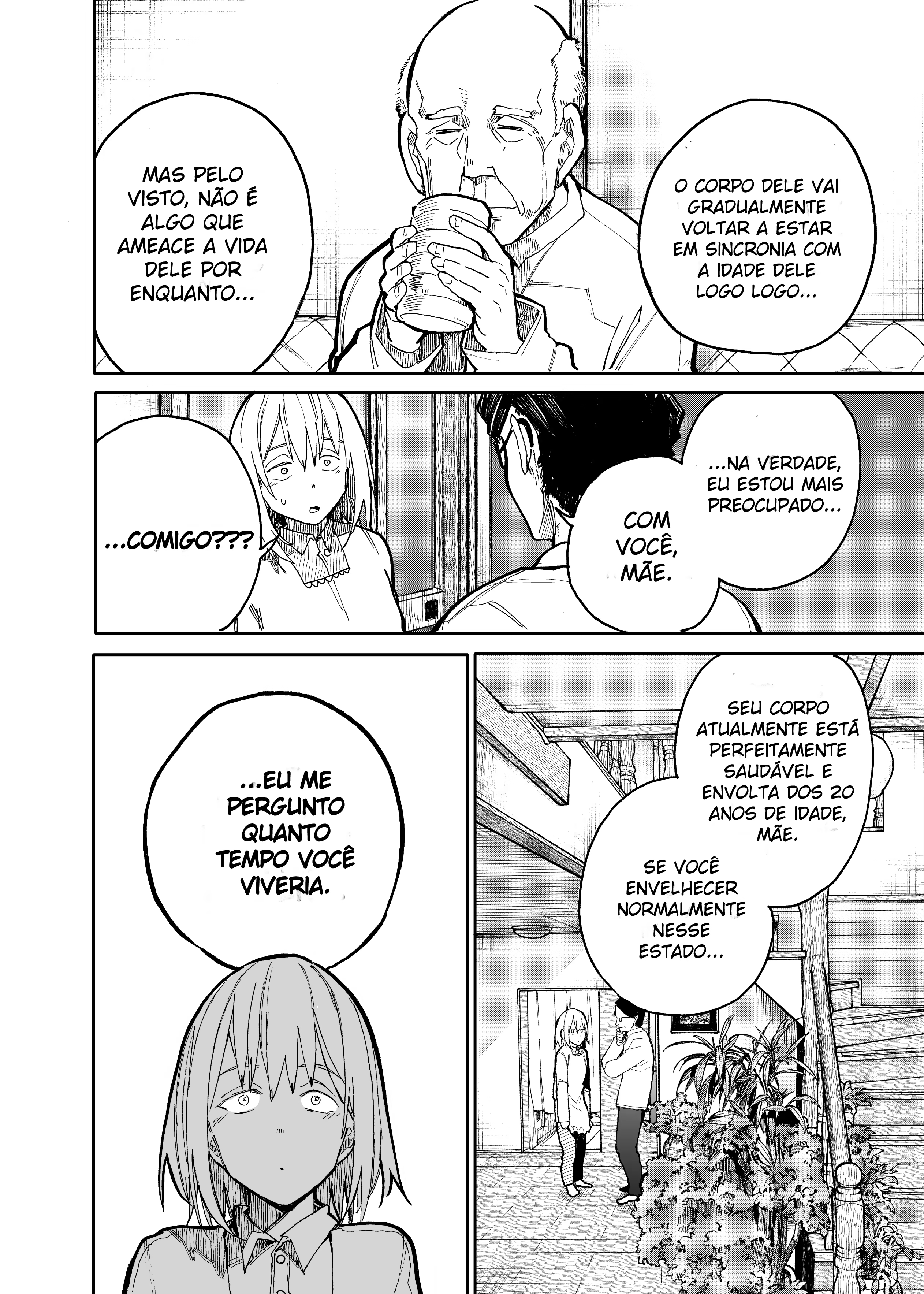Jii-san Baa-san Wakagaeru, capítulo 49, página 2
