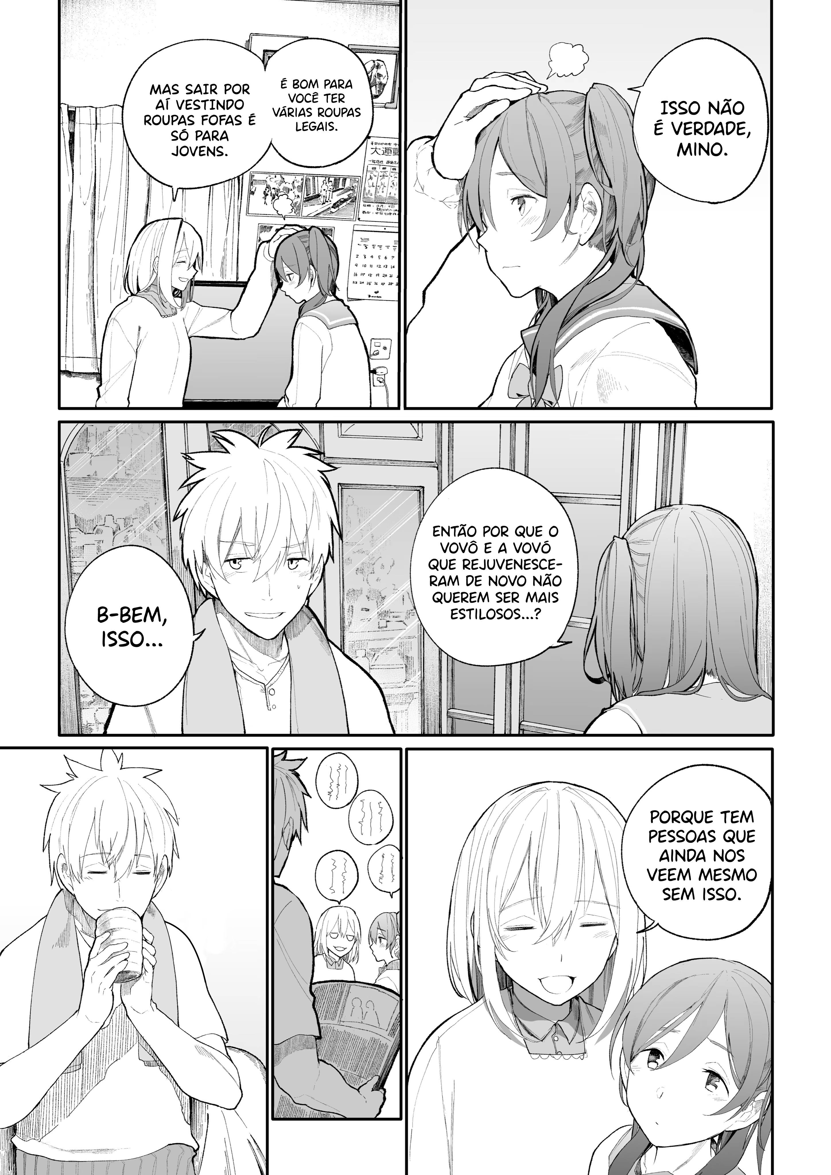 Jii-san Baa-san Wakagaeru, capítulo 15, página 4